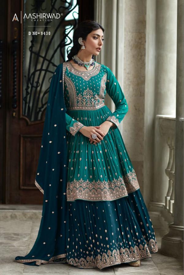 Aashirwad Gulkand Radhika Wedding Wear Designer Salwar Suits